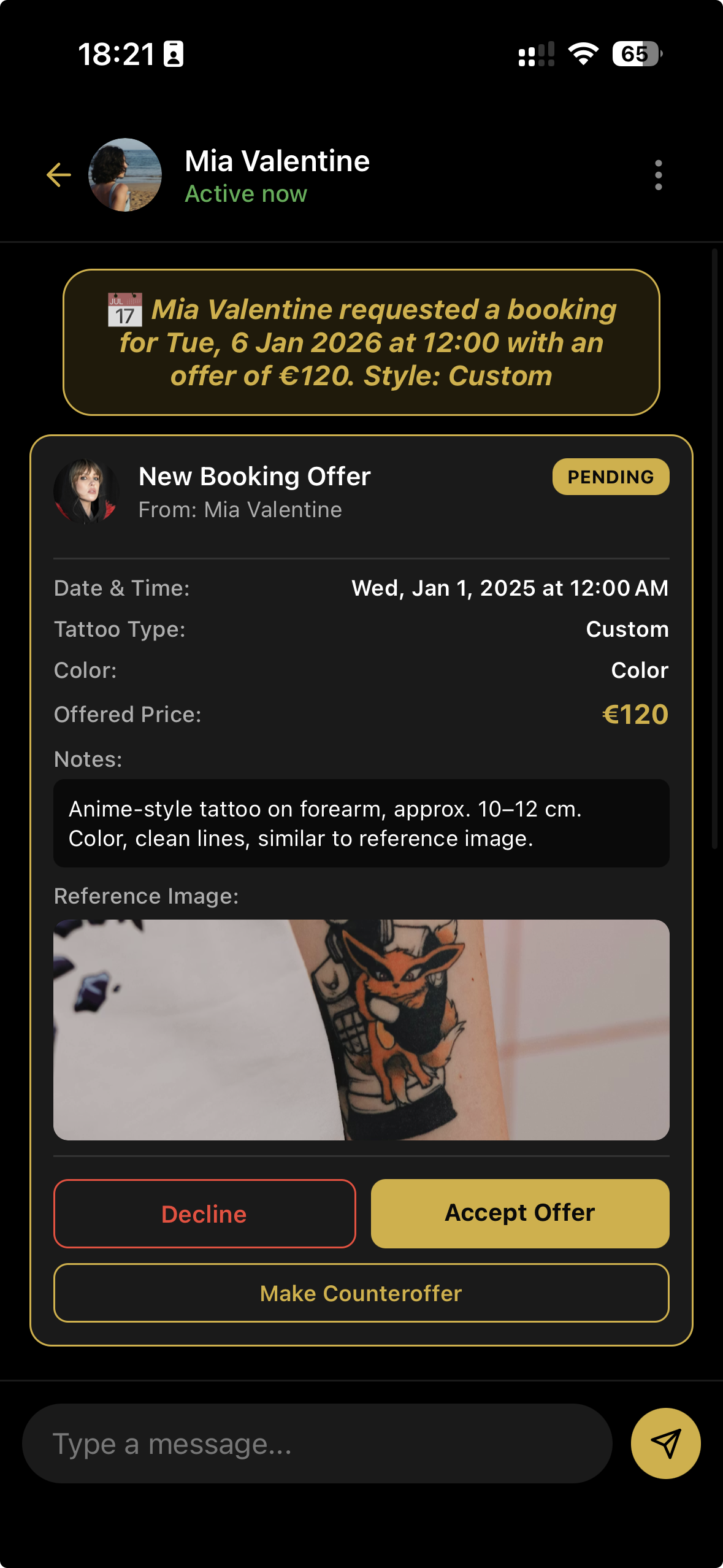 Chat & Offers